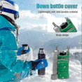 thumbnail image 2 of Puffer Water Bottle Carrier Bag, Insulated Crossbody Water Bottle Holder with Strap and Sling for Hiking Travel, 2 of 4