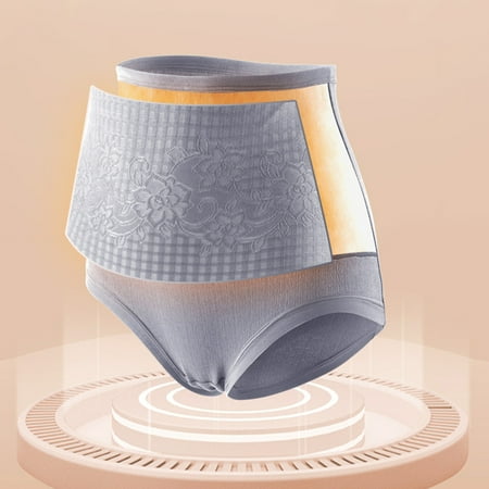 

Lopecy-Sta Women s Thick High Waist Keep Warm and Hip Lift Comfortable Body Breathable Underwear Briefs Deals Clearance Womens Underwear Period Underwear for Women Dark Gray