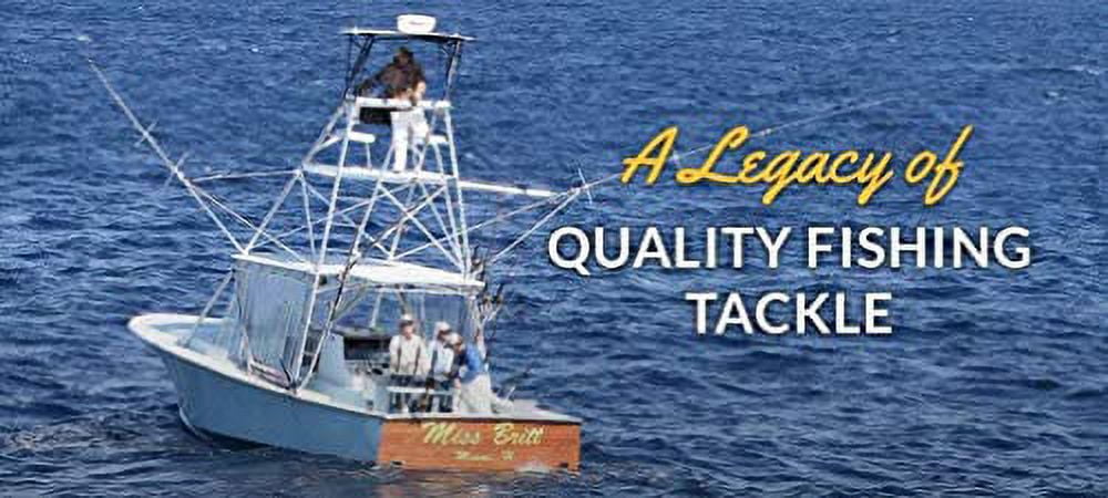 R&R 50# Smoke Blue Mono w- 20 ct. leaders spool -6-0 Monofilament