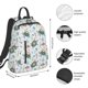thumbnail image 2 of Disketp Sea Animal Mochila Ligera e Impermeable, Mochila de Día Resistente para Viajes, Senderismo y Uso Diario para Hombre y Mujer, 2 of 7