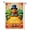 Color 4, variant on Rdsfhsp Halloween Garden Flag Linen Spooky Green Witch Hat Pumpkin Lantern Yard Banner Outdoor Lawn Decor Double Sided 12x18