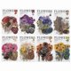 thumbnail image 5 of Pressed Flower Theme Stickers Set (320 Pieces) Dried Flowers Resin Stickers Decals Floral Botanical, 5 of 5