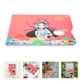 thumbnail image 1 of OULII 2 Pcs Plateau Porte-Peinture Rouge Simple Papier pour Salon de Beauté, 1 of 8