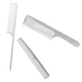 thumbnail image 3 of 3pcs Stainless Steel Barber Combs for Hair Salon and Hairdressing Set, 3 of 3