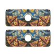 thumbnail image 7 of Yayeee Faucet Mat for Kitchen Sink 14.7" Diatomite Long Splash Guard Pad, Starry Pizza, 2 Pack, 7 of 7