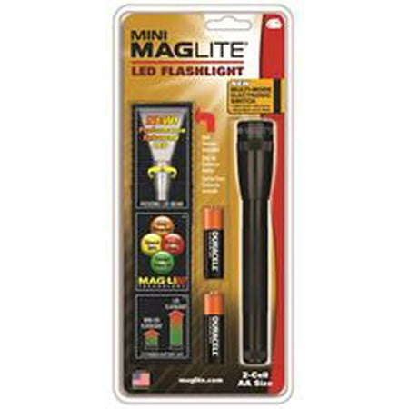 Aa Cell Holster - Mini-Maglight Led Flashlight 2-Aa With Holster