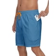 thumbnail image 3 of RELLECIGA Men’s Swim Trunks Causal Beach Shorts with Pockets Size L, 3 of 11