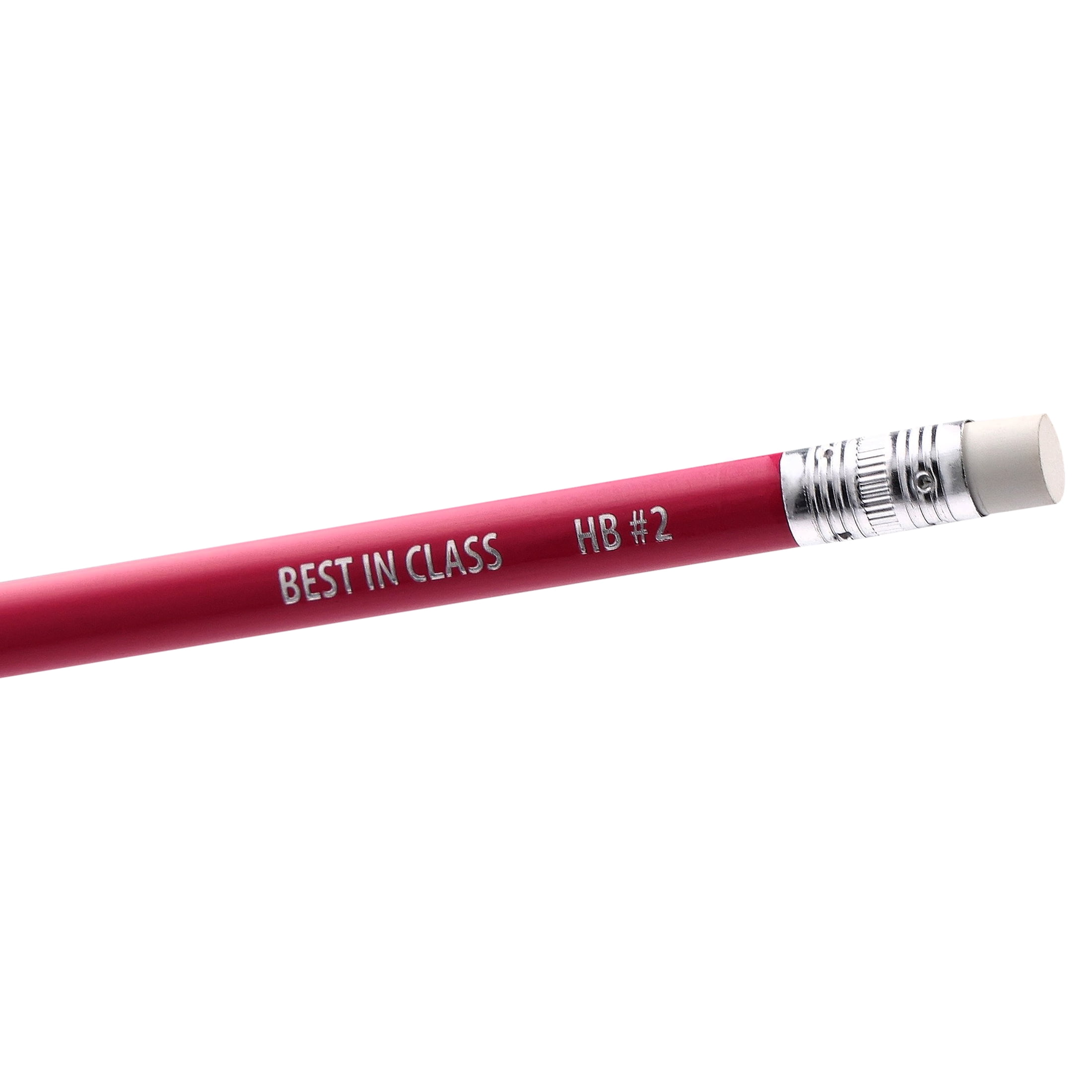 Pen+Gear Unsharpened Motivational Quotes Wood Pencils, #2 HB, Multicolor, 12 Count