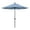 Air Blue, variant on California Umbrella 9' Patio Umbrella in Macaw
