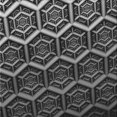 thumbnail image 1 of Ahgly Company Machine Washable Indoor Square Transitional Charcoal Black Area Rugs, 6' Square, 1 of 7