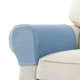 thumbnail image 1 of Fundas elásticas para reposabrazos, fundas de LICRA para brazos para sillas, sofás, sillones, fundas para sofá reclinable, 2 uds.(Gris claro)(Un par), 1 of 5