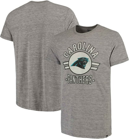 Carolina Panthers T-shirt - Carolina Panthers '47 Tri-Blend State T-Shirt - Gray