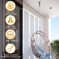 thumbnail image 4 of AEVXKHI Hammock Hanging Kit, Swing Ceiling Hook Snap Kits, Hammock Chair Hanging Hardware Kit, 360° Swivel 1100 lb Capacity, Porch Swing Mounting Hardware Boxing Bag for Tree Gym, Yoga, Seat, 4 of 11