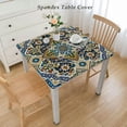 thumbnail image 2 of nygtbtfer Easter Tablecloth Rectangle Kitchen Dining Tabletop Cover Farmhouse Decorative Table Cloths for Home, Wedding, Restaurant, Party, Spring/Summer - Faience, 2 of 7