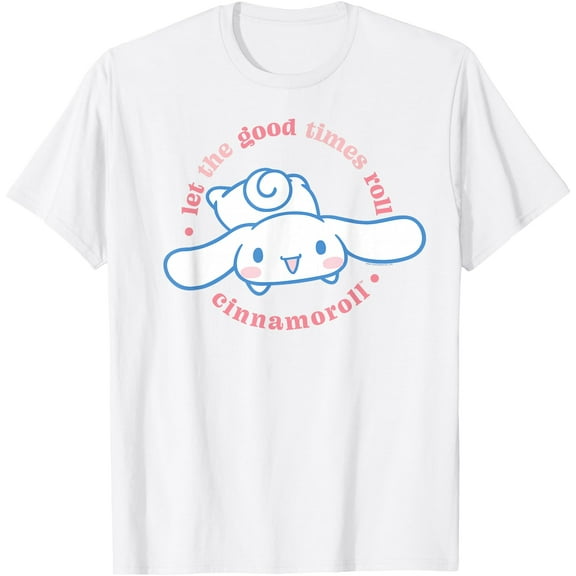 Cinnamoroll Let the Good Times Roll DTG Print Unisex T-Shirt