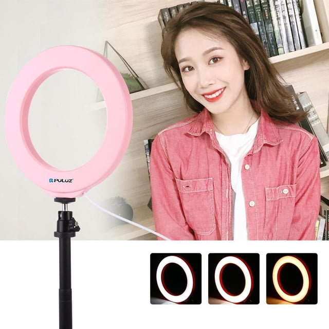 Selfie Three Color Temperature Alimentado por USB para Anillo de luz de 6.2 pulgadas perfke anillo de luz de fotografía