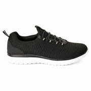 Athletic Works Women's Bungee Slip On Sneakers, Wide Width Available