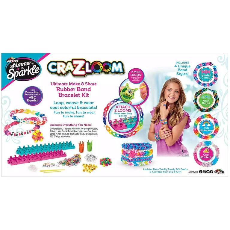 Shimmer 'n Sparkle Ultimate Make & Share Rubber Band