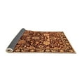 thumbnail image 2 of Ahgly Company Indoor Square Oriental Orange Industrial Area Rugs, 7' Square, 2 of 4