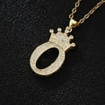 thumbnail image 1 of TIMIFIS Collier Dames Collier Diamant avec 26 Diamants Anglais Collier Couple Cadeau de la Saint-Valentin, 1 of 3