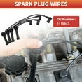 thumbnail image 3 of Cables de bobina de bujía para automóvil que se ajustan a Ford Mondeo III Kombi 1.8 16V (2000-2007) 92kW No.1119843 - Paquete de 4, 3 of 6