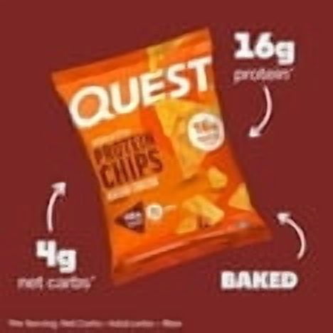 Quest Nacho Cheese Flavored Tortilla Style Protein Chips, 7 oz.