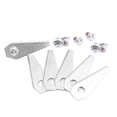 thumbnail image 1 of 18 cuchillas para cortador de césped antioxidantes para Bosch Indego 800 1000 1200 (plata), 1 of 8