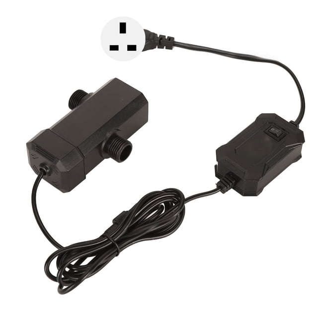 M Buder Luz de Limpieza para Acuario UV Sumergible con Tubo de Cuarzo a Prueba de Explosiones Clarificador de Agua para Pecera Enchufe UK 220V (13 cm / 5.12 inches)