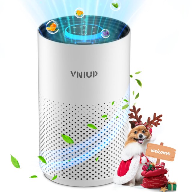 Purificador de aire VNIUP H14 True HEPA Filter de hasta 74 m² con fragancia