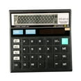thumbnail image 4 of FONDOTIN Calculatrice de Table Noire Facile à Utiliser Calculatrice Financière Pratique, 4 of 8