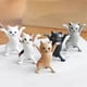thumbnail image 1 of Adornos para gatos figuras de gatos resistentes de PVC juguetes que levantan las manos bailando para la sala de estudio para niños ANGGREK Otros, 1 of 8