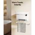thumbnail image 4 of Calentador de pared Arecovas PTC de 1500 W para dormitorio de 150 m² con mando a distancia, 4 of 9