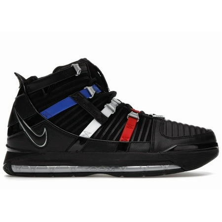 Nike Men's LeBron 3 The Shop Black University Red (2022) Basketball Shoes, from StockX