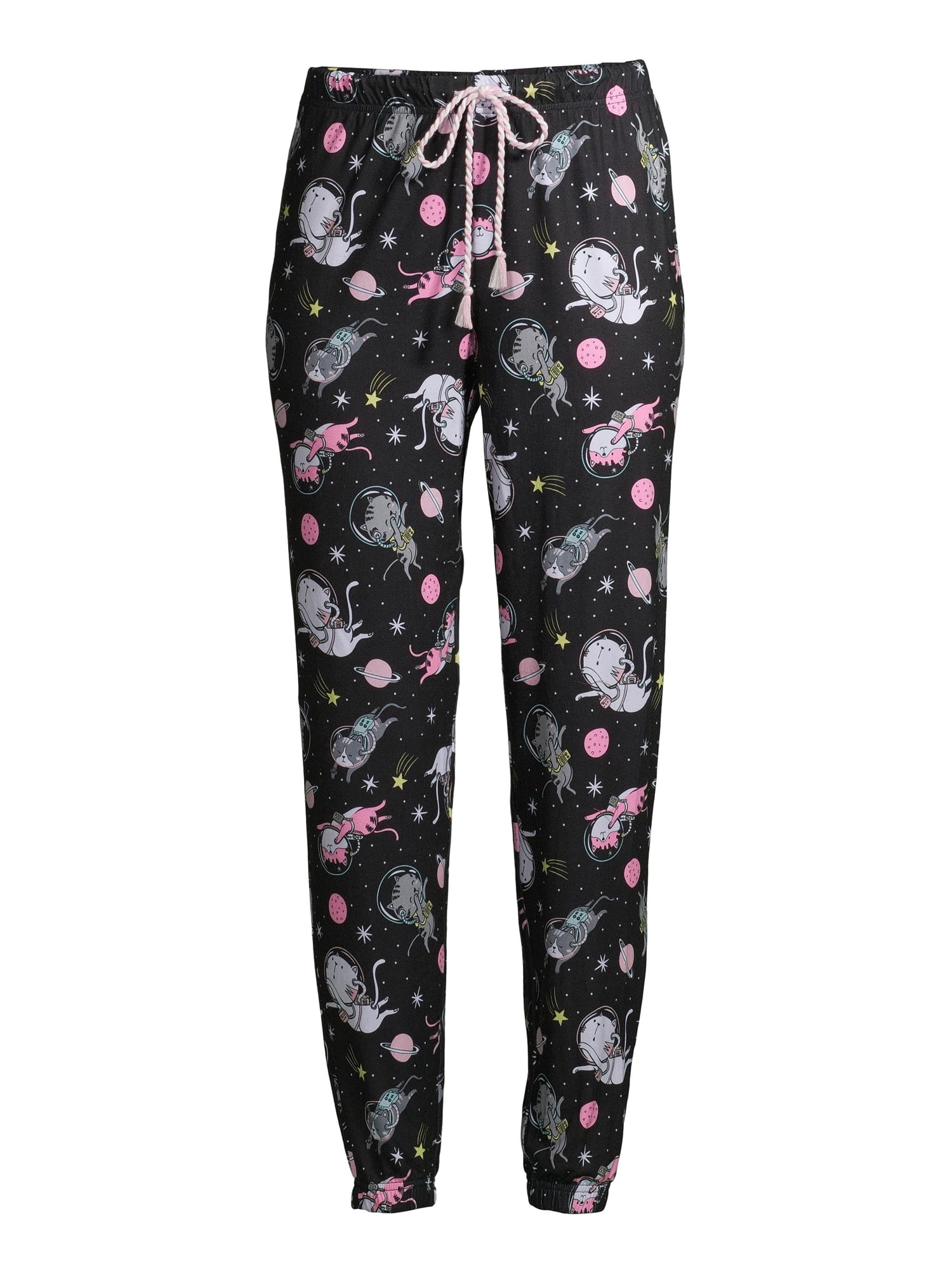 Briefly Stated Women's Astro Cat Sleep Joggers