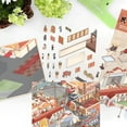 thumbnail image 2 of Large Cartoon Landscape Stickers for the Republican Era: 3D Miniature World Decompression DIY Scenes, 2 of 6