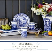 Spode Blue Italian Sets 12-Piece Set, Italian Design