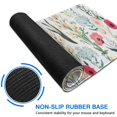 thumbnail image 6 of Long Mouse Pads for Desk,Pioneer Flower Floral Print Pattern Desk Mats on Top Of Desks, Desk Mouse Pad Extra Large with 3mm Non-Slip Base and Stitched Edge for Gaming,Office,Work,Home 31.5"x11.8", 6 of 6