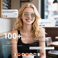 thumbnail image 4 of AI Smart Glasses, Polarized Sunglasses with Bluetooth Speaker, Real-Time Translation, Recording, AI Assistant Athletic/Outdoor UV Protection and Voice Control, 4 of 9