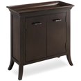 thumbnail image 1 of Leick Favorite Finds Tray Edge Hall Chest in Chocolate, 1 of 8