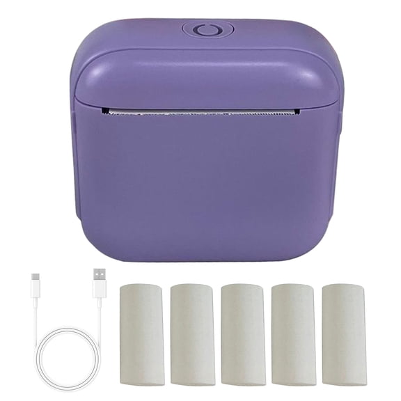 Rechargeable Portable Miniature Sticker Printer For Instants Label Receipt Photo Printing Easy Wireless Operations