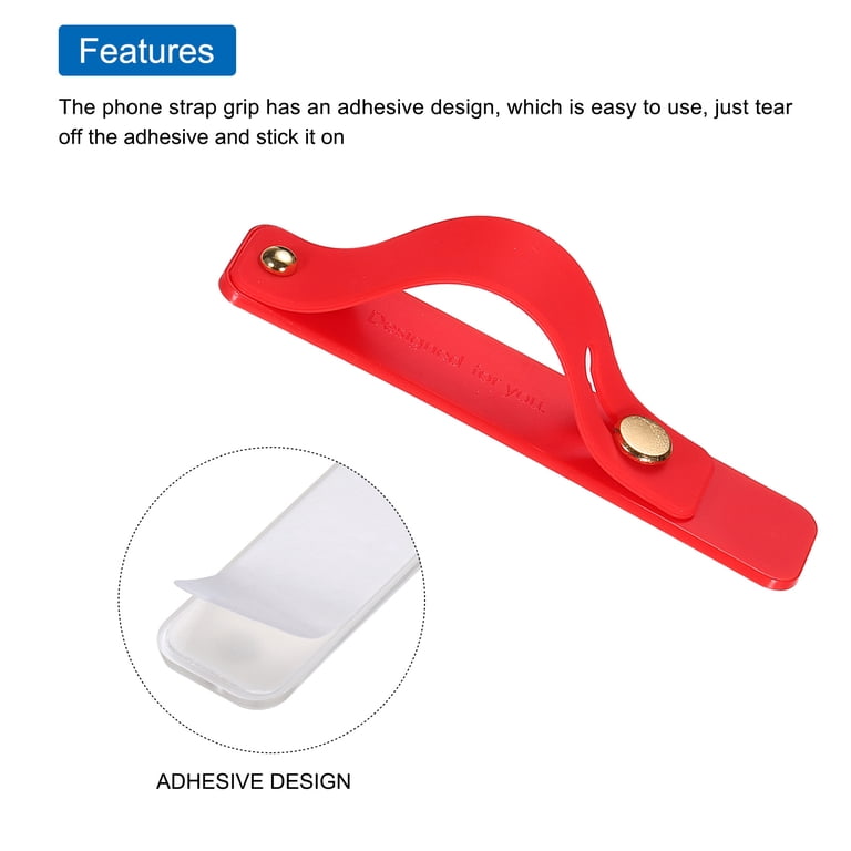 12 Pack Phone Finger Straps - Silicone Grip Loop Holders For Universal...