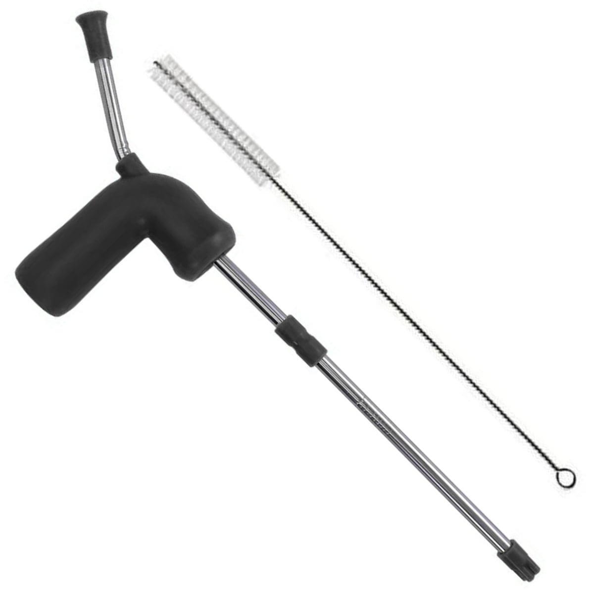 Beer Bong Snorkel Beer Funnel with Valve Bong Dispenser for Bar Drinking Games Straight Tube