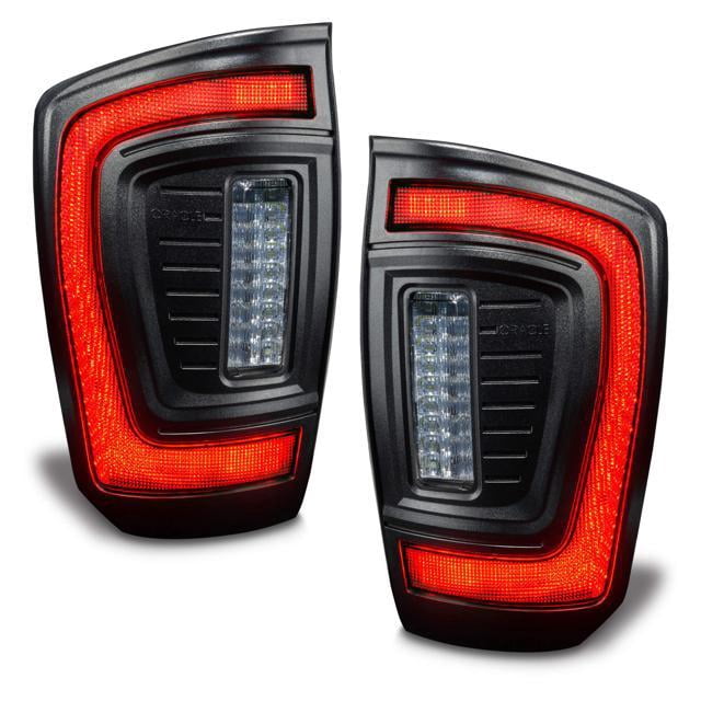 ORACLE Lighting Fit "Black Series" Flush Style LED Tail Lights for 2016-2023 Gen 3 Toyota Tacoma