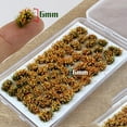 thumbnail image 1 of Lefu 53Pcs Adhesive Static Grass Tufts Model scenery Miniature Scenery Wildflowers, 1 of 7