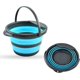 thumbnail image 1 of 5l Collapsible Bucket, Collapsible Plastic Bucket, Collapsible Round Bin, Collapsible Round Bucket, Portable Fishing Water Bucket For Travel, Cars, Ca, 1 of 4