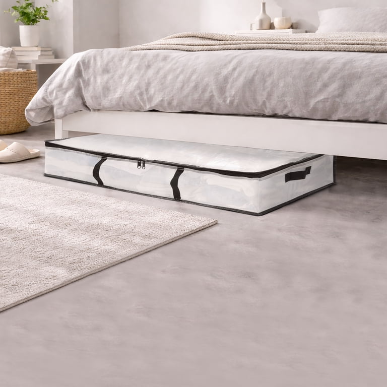 Clear Under-Bed Storage Bag with Zipper photo 7