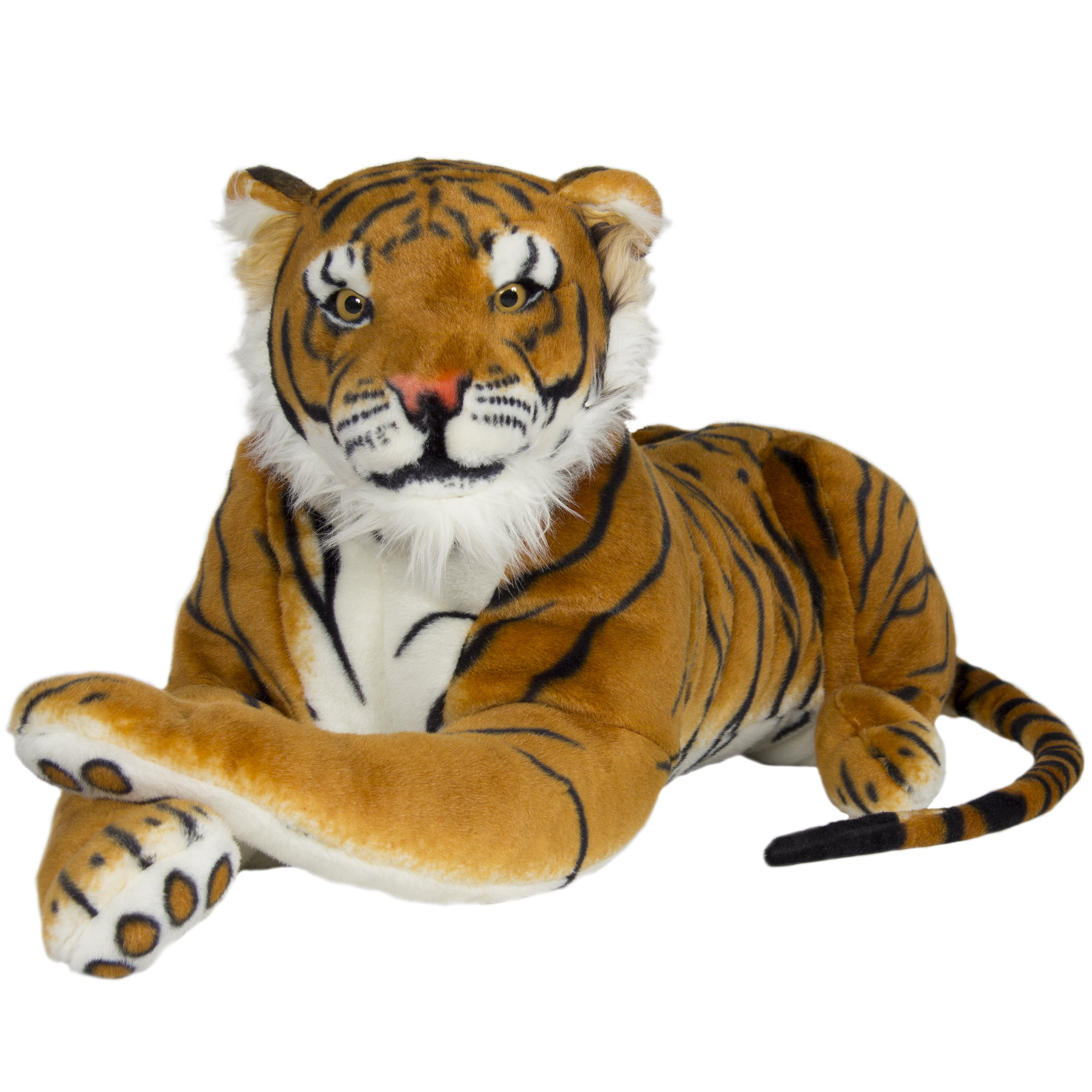 melissa and doug tiger stuffed animal