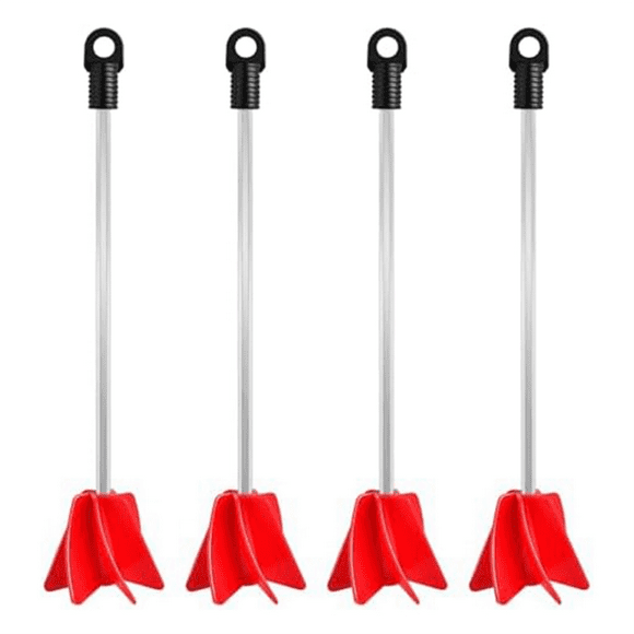11In Drill Bit Paint Mixer,4 Piece Drill Bit Mixer Attachment,1 Gallon Resin Epoxy Mixer,Paint Mixer for Most Drill Bits