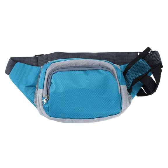 Voiceine Women Men Small Wasit Bag Fashion Portable Chest Bag Oxford Cloth Waterproof Pack Bum Bag for Outdoor Beach Sports Travel Party (Blue)