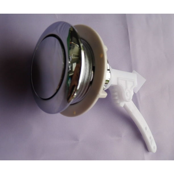 push button flush keeps running